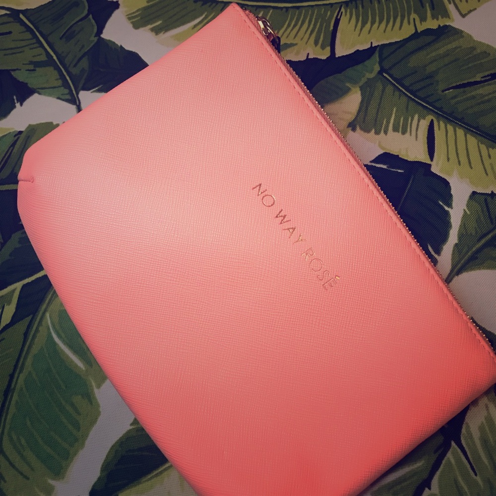 Small zip clutch